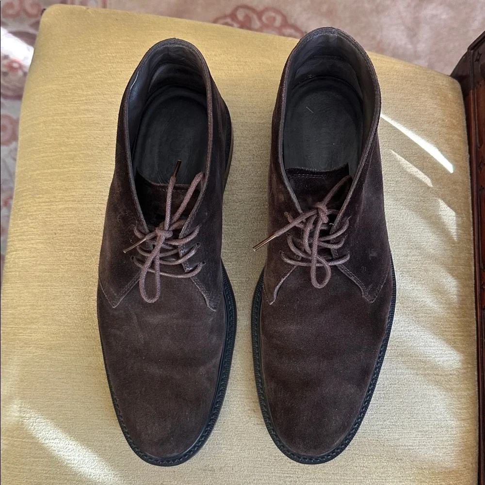 Tod’s Brown Suede Chukka Boots Men's Size US 9.5